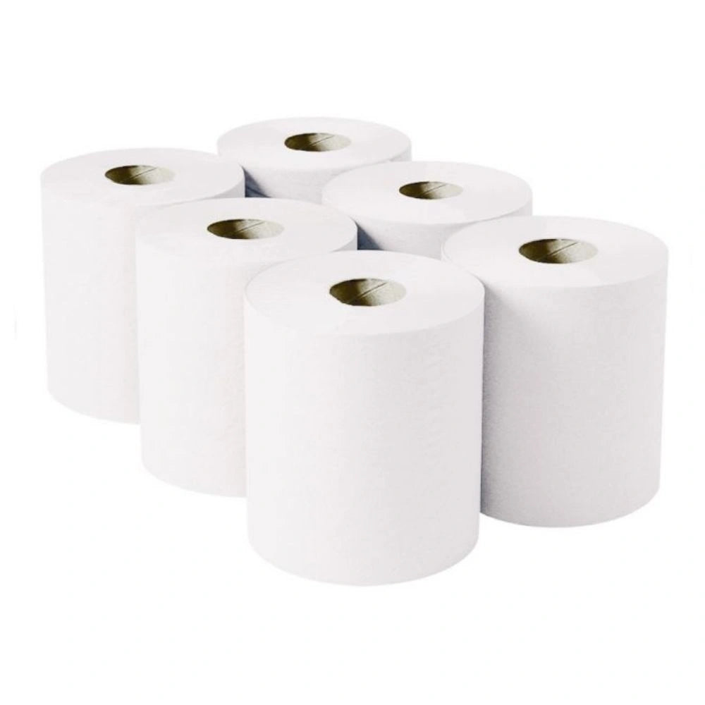 Standard White Centrefeed Rolls (6 Per Box)