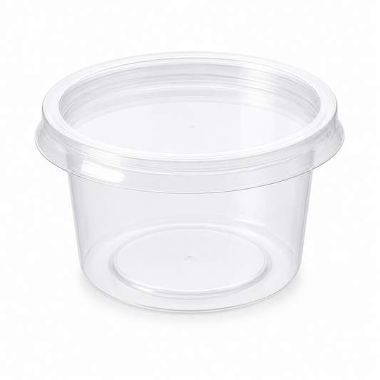Round Chutney Pots & Lids - HD