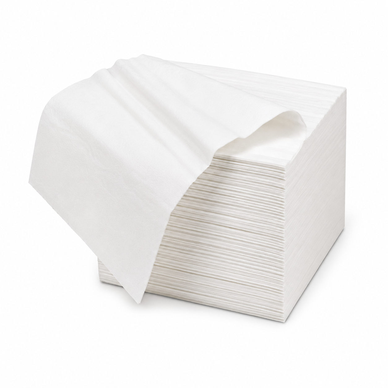 30x30cm 1PLY White Napkins