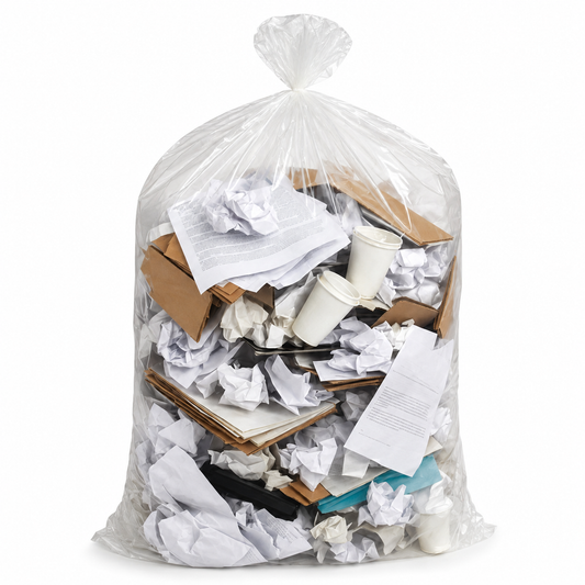 Clear Compactor Bin Bags