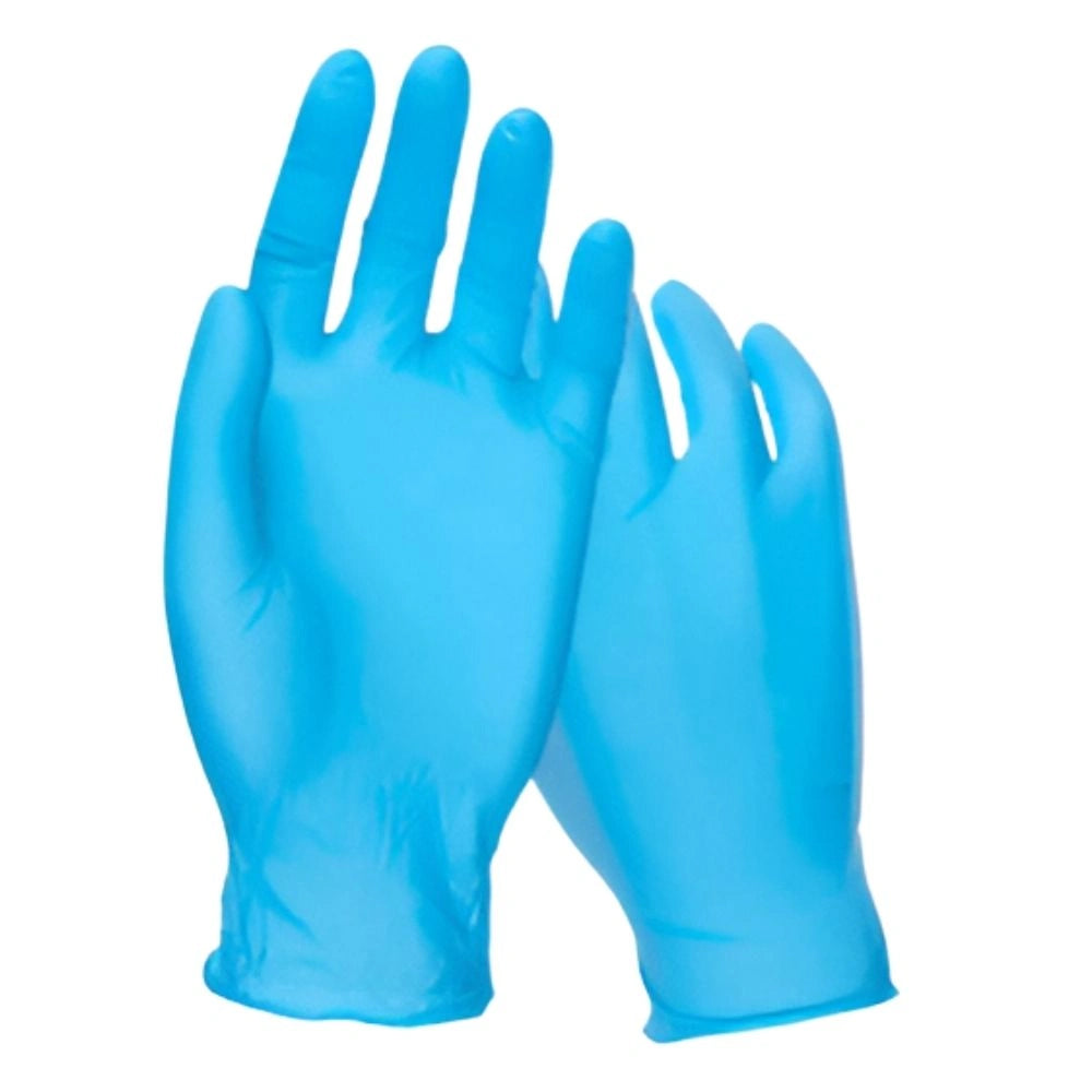 100pcs Nitrile Blue Gloves- S,m,l,xl (10 Per Box)