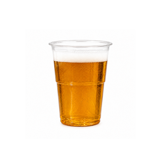 Half Pint Plastic Glasses ( Pack of 1200)