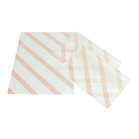 Printed Burger Wrap-red