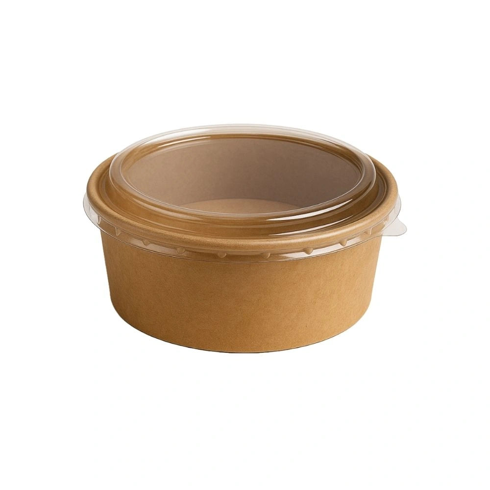 2oz Brown Kraft Chutney Pots With Lid (1000 Per Box)