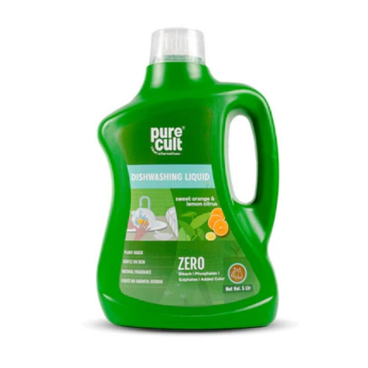 5l Fury Green Dish Washing Liquid- Economy (2 Per Box)