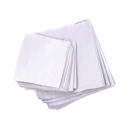 White Sulphite Paper Bag