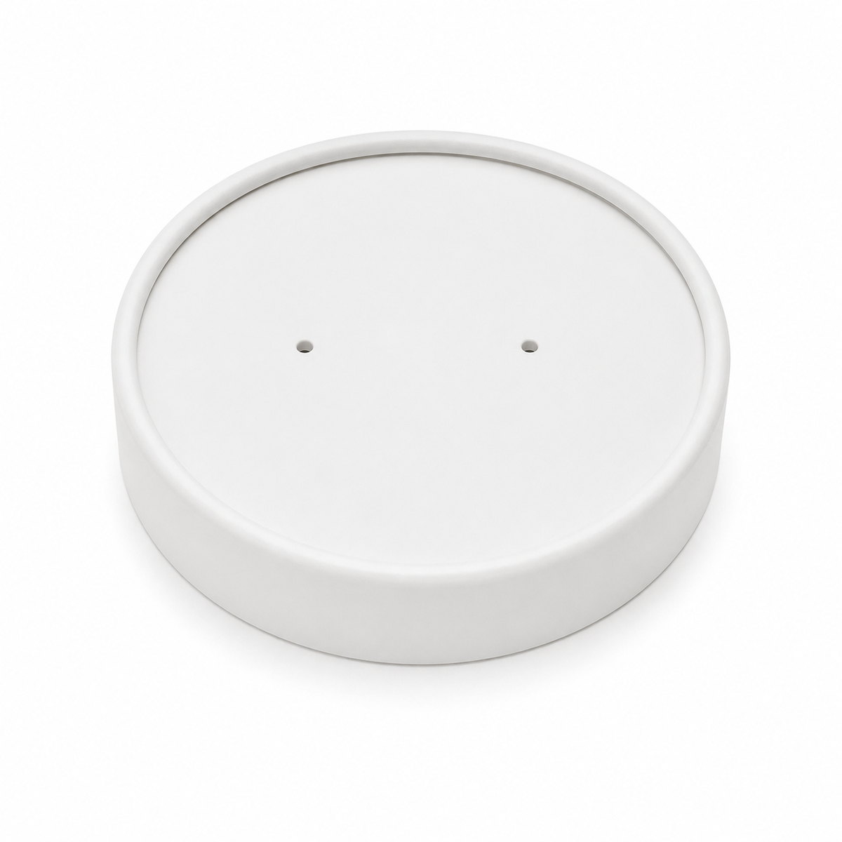 Kraft /White Vented Lids for 8 & 12oz Cup (500 Per Box)