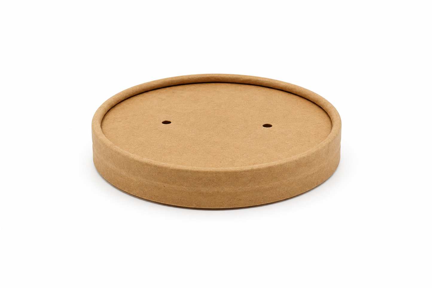 Kraft /White Soup Cup & Lids (500 Per Box)