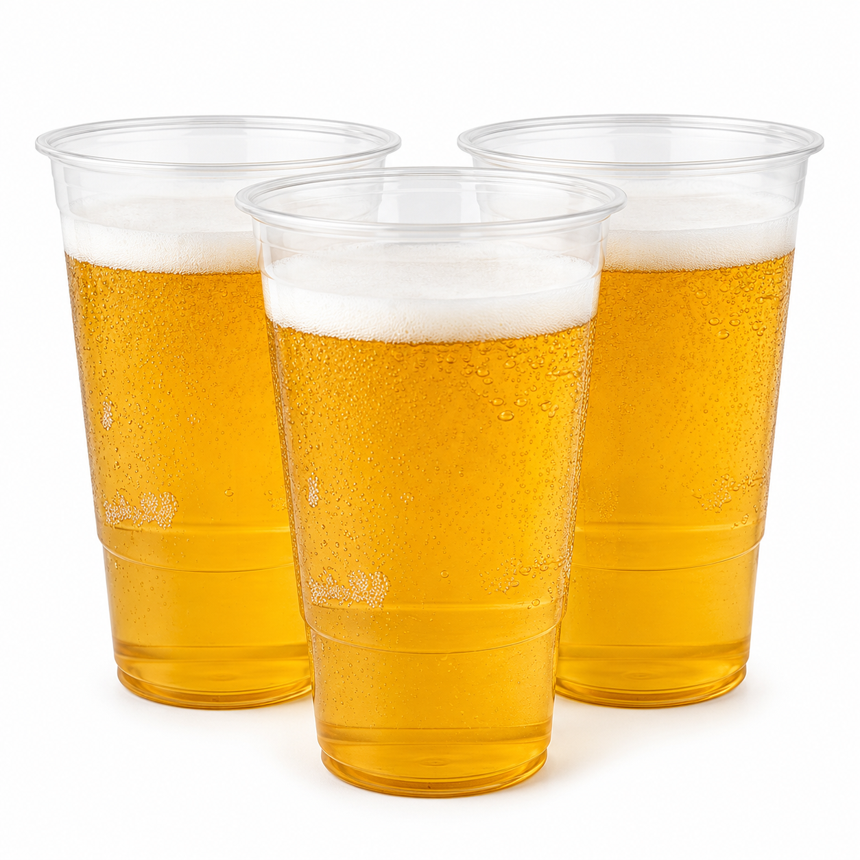 Half Pint Plastic Glasses ( Pack of 1200)