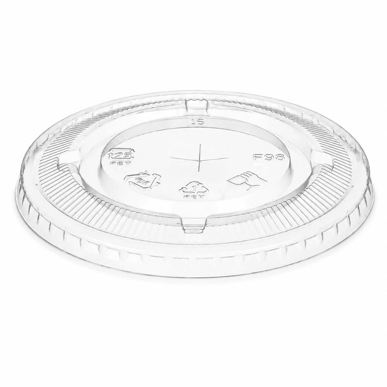 Flat Lids - 10/12/16/20oz Cup (1000 Per Box)