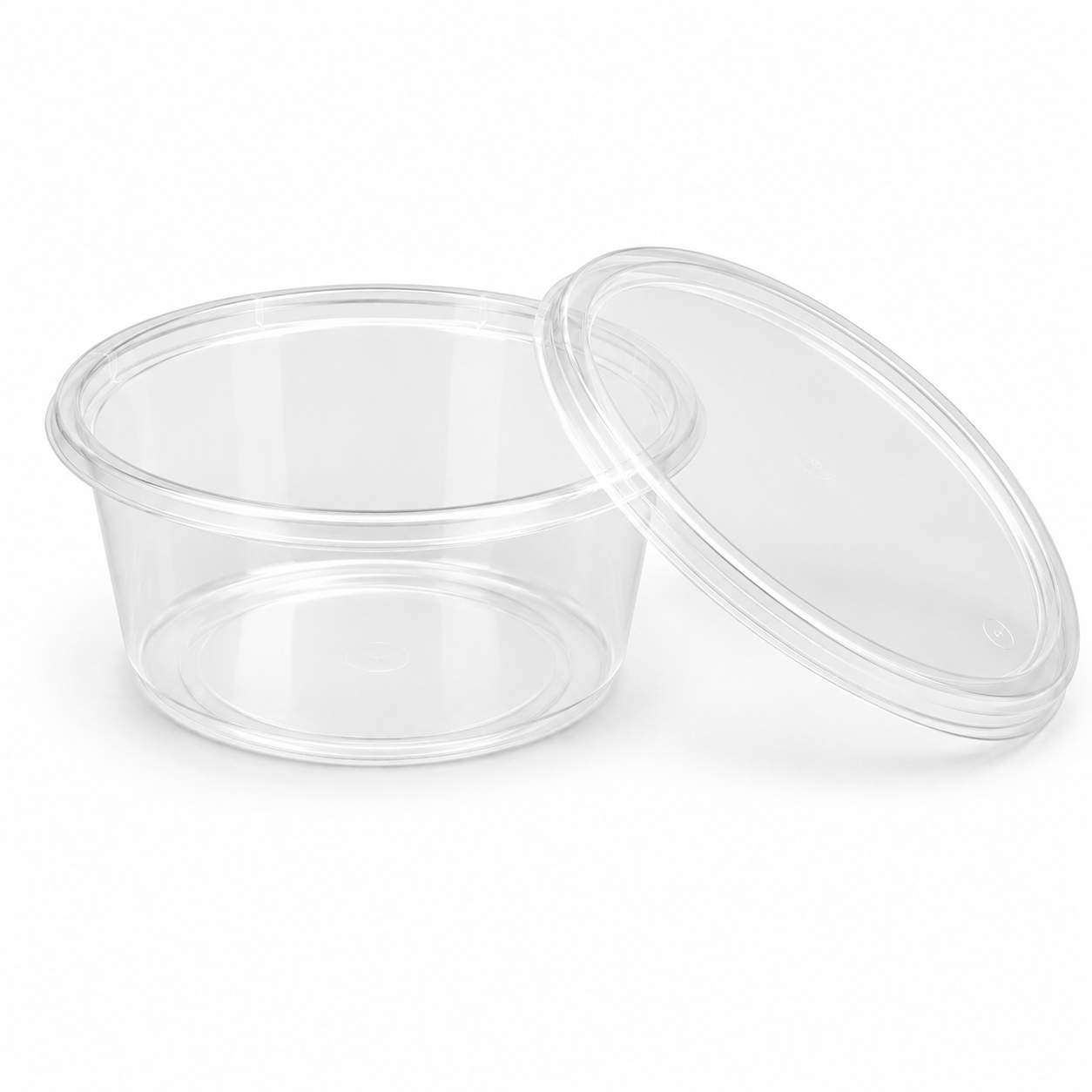 Round Plastic Container - 1100CC - HD