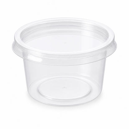 Round Chutney Pots & Lids - HD