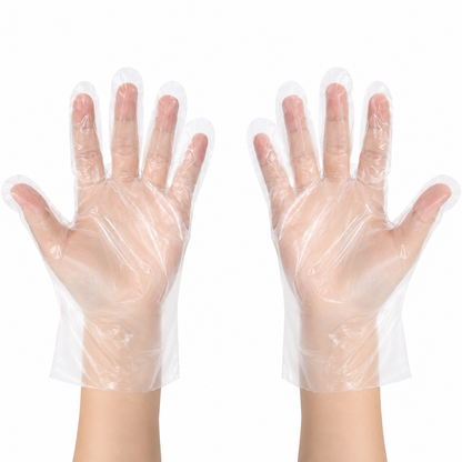 Clear Plastic Gloves