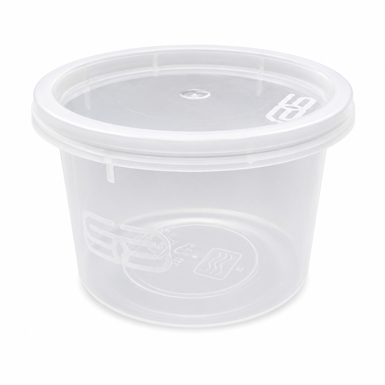 SATCO Round Pots with Lids (250 Per Box)