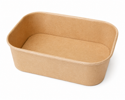 Kraft Rectangle Food Bowls (300 Per Box)