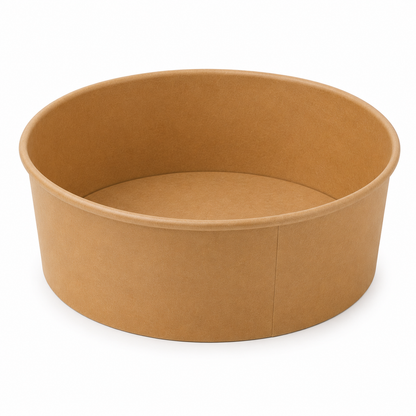 Kraft Round Food Bowls (300 Per Box)