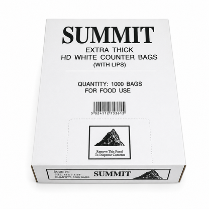 Summit HD Counter Bags (1000 Per Box)