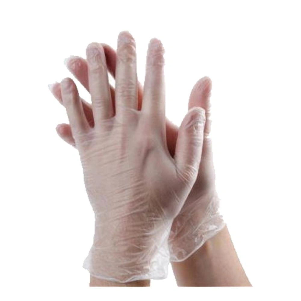 100pcs Vinyl Clear Gloves- S,m,l,xl (10 Per Box)