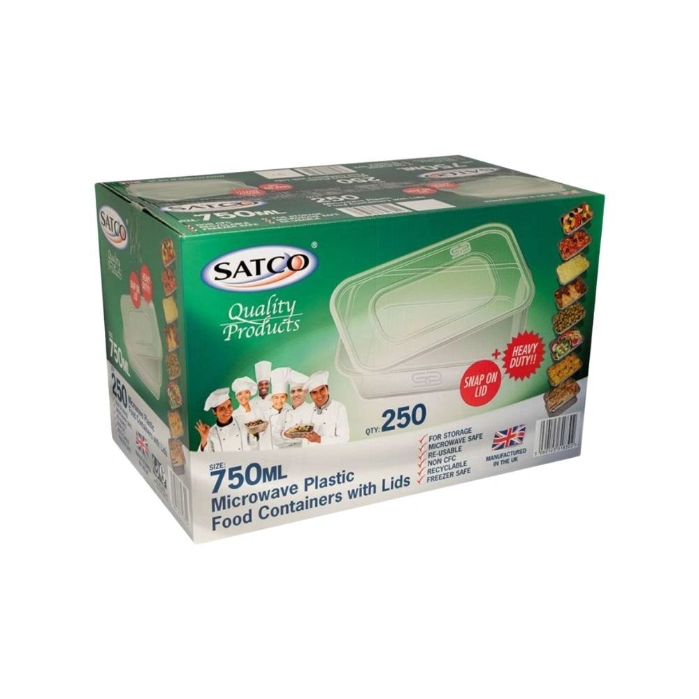Satco Micro Containers (250 Per Box)