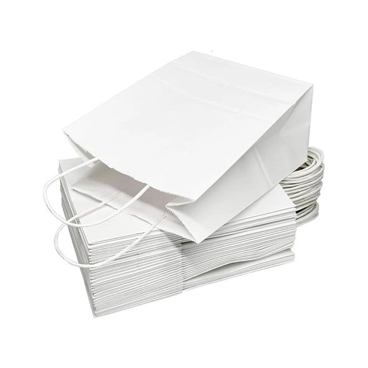 White Paper Carrier Bag (250 Per Box)